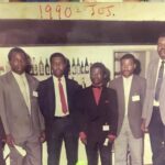 From Right to Left: AS Sagay, E Udoeyop, IAO Ujah, I Yakasai, RS Olarewaju and IB Ekele (JUTH 1990)